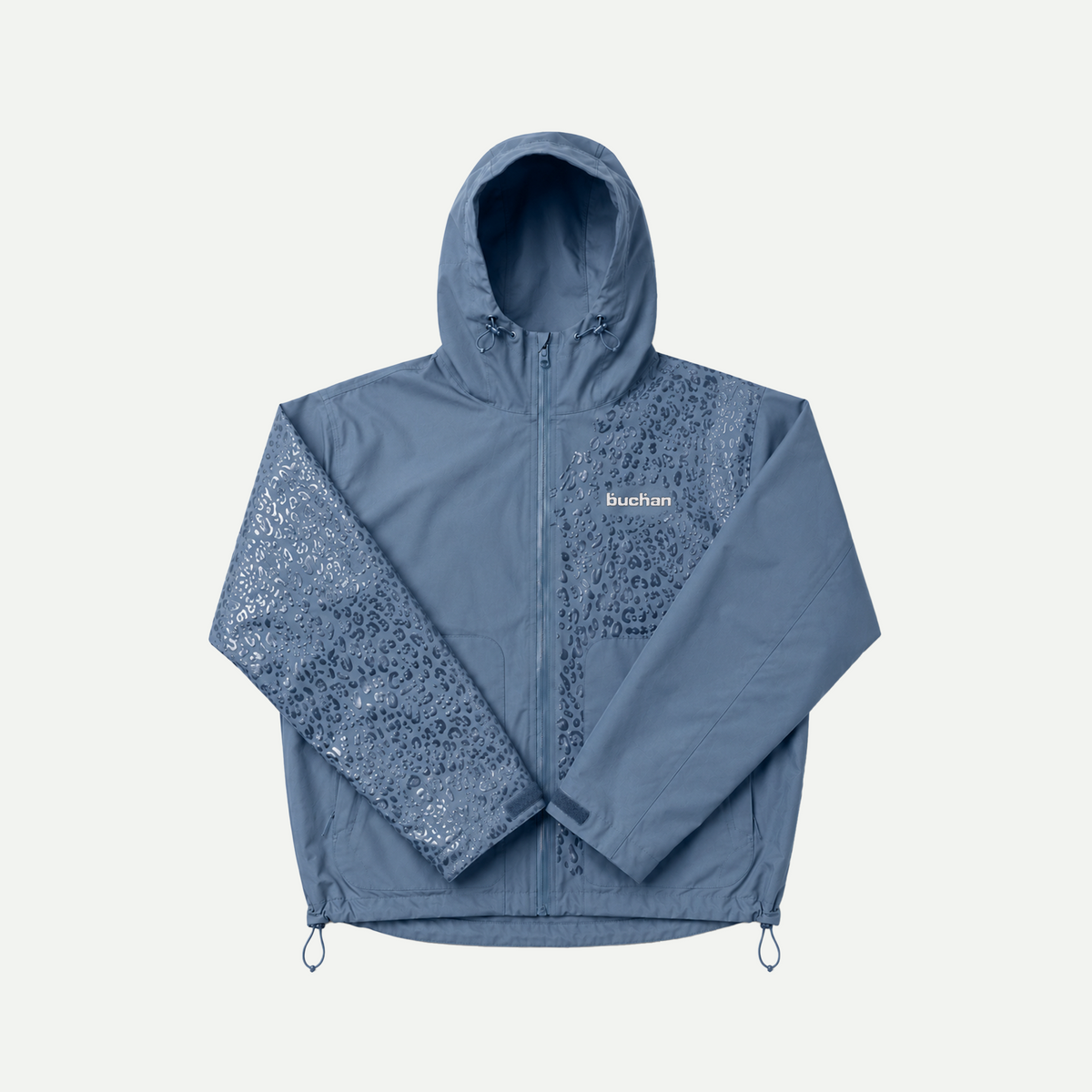 Water Reactive Cheetah Rain Jackets