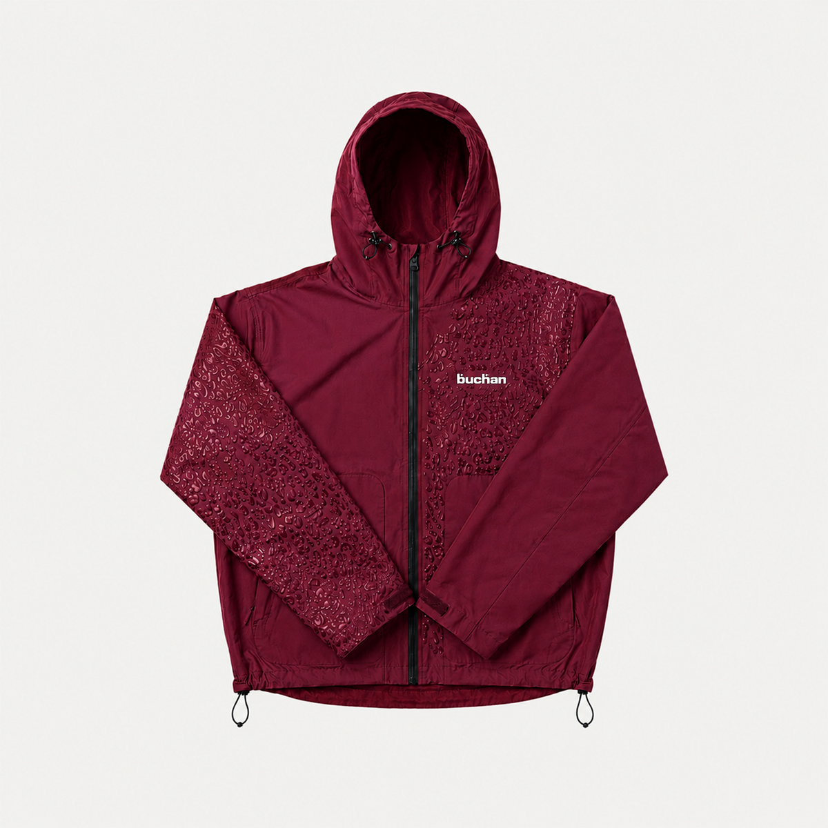Water Reactive Cheetah Rain Jackets